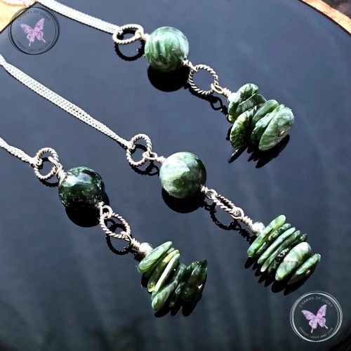 Seraphinite Pendant Necklace